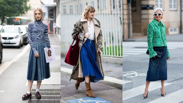 Denim skirt outfit ideas: Styling tips from the experts